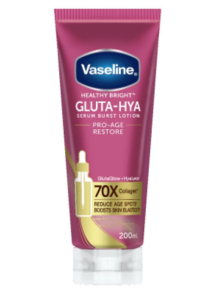 Vaseline Gluta-Haya Prog Restore 70x Collagen, 200ml